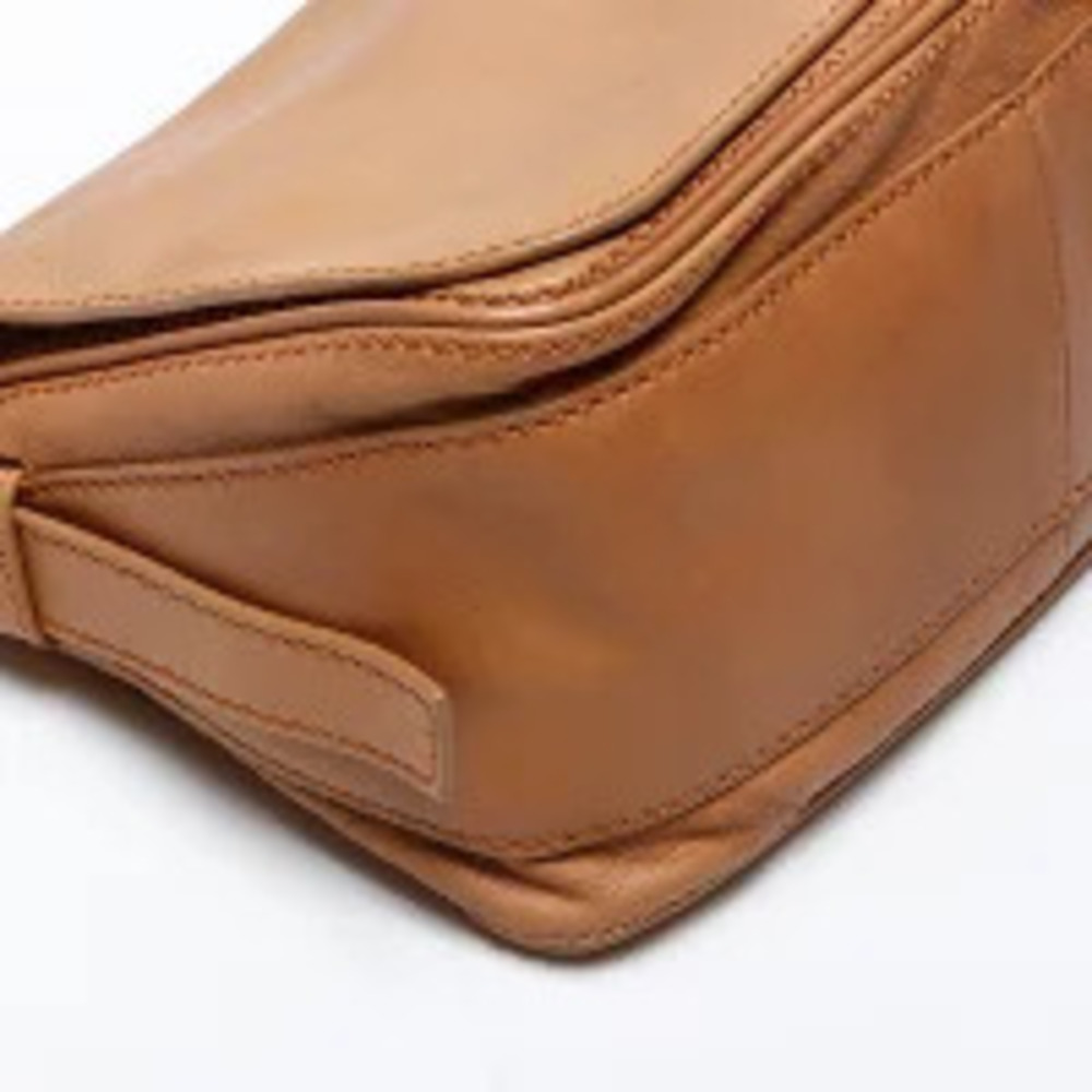 Celine Leather Shoulder Bag Beige - Picture 6 of 13